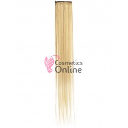Extensie de par suvita dubla dreapta Vigurous de 45 cm cu 2 clipsuri SUV - 39450 Blond Mediu Mixt Ombre